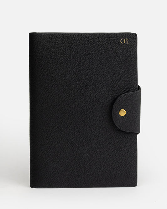 Olivia A5 Notebook Holder Black