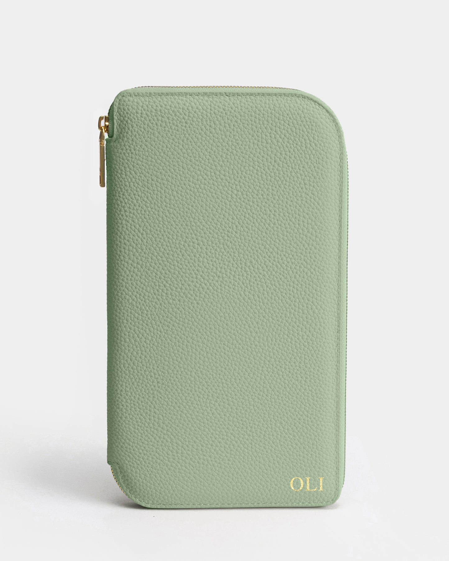 Olivia Family Travel Wallet Sage
