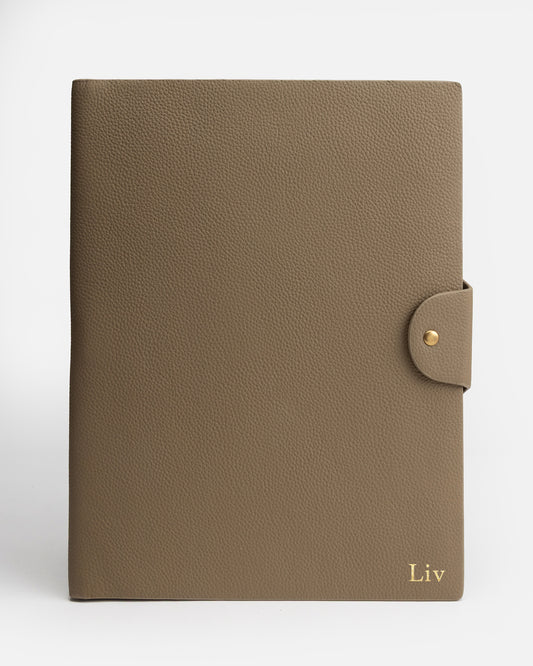Olivia A4 Compendium Sepia