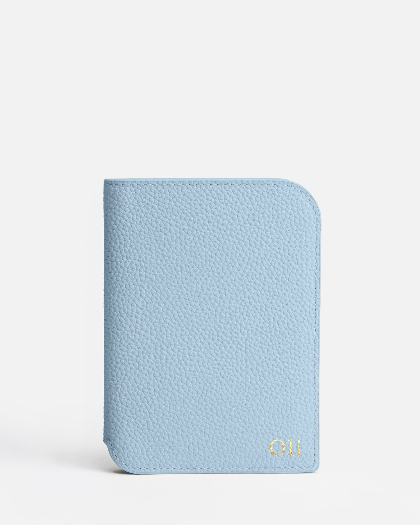 Olivia Passport Holder Baby Blue