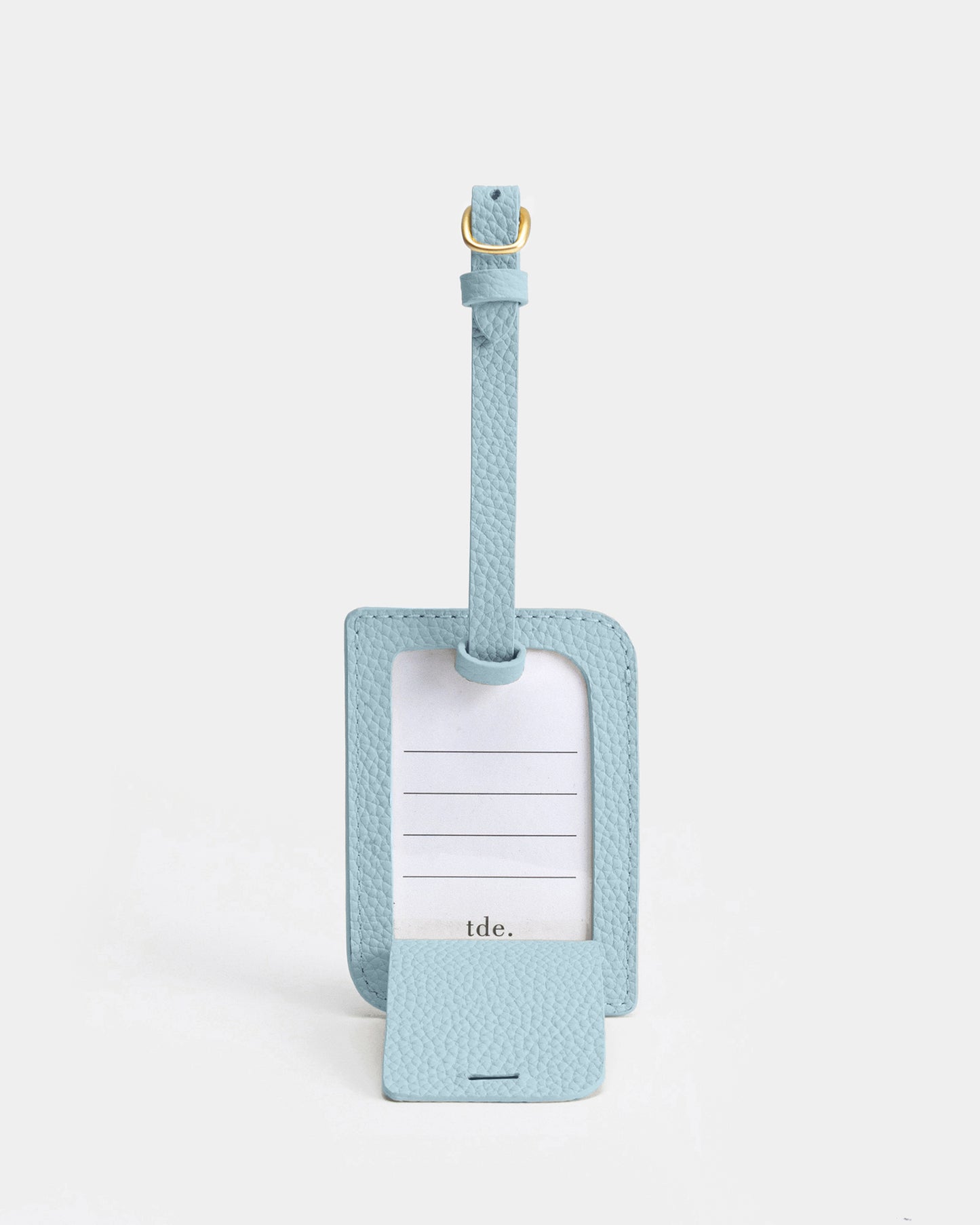 Olivia Luggage Tag Baby Blue