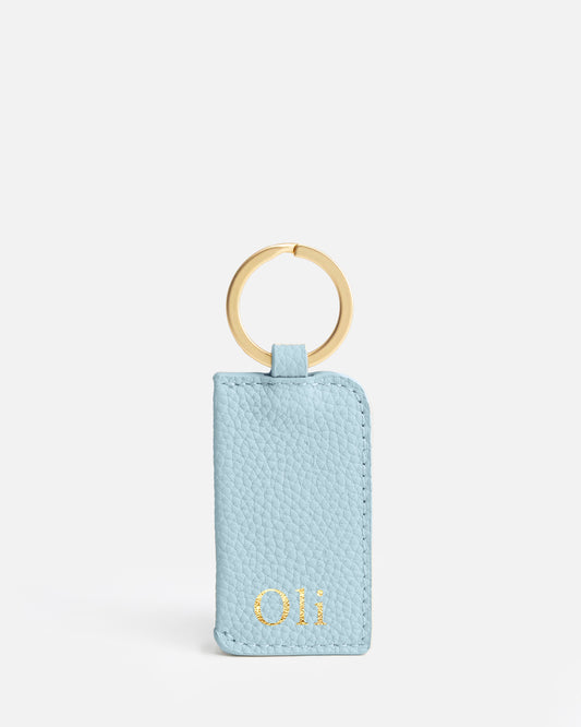 Olivia Keyring Baby Blue