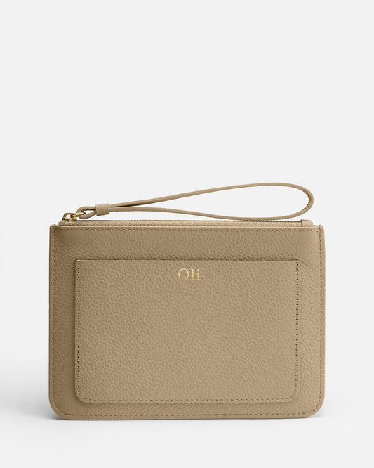 Olivia Pouch Sepia