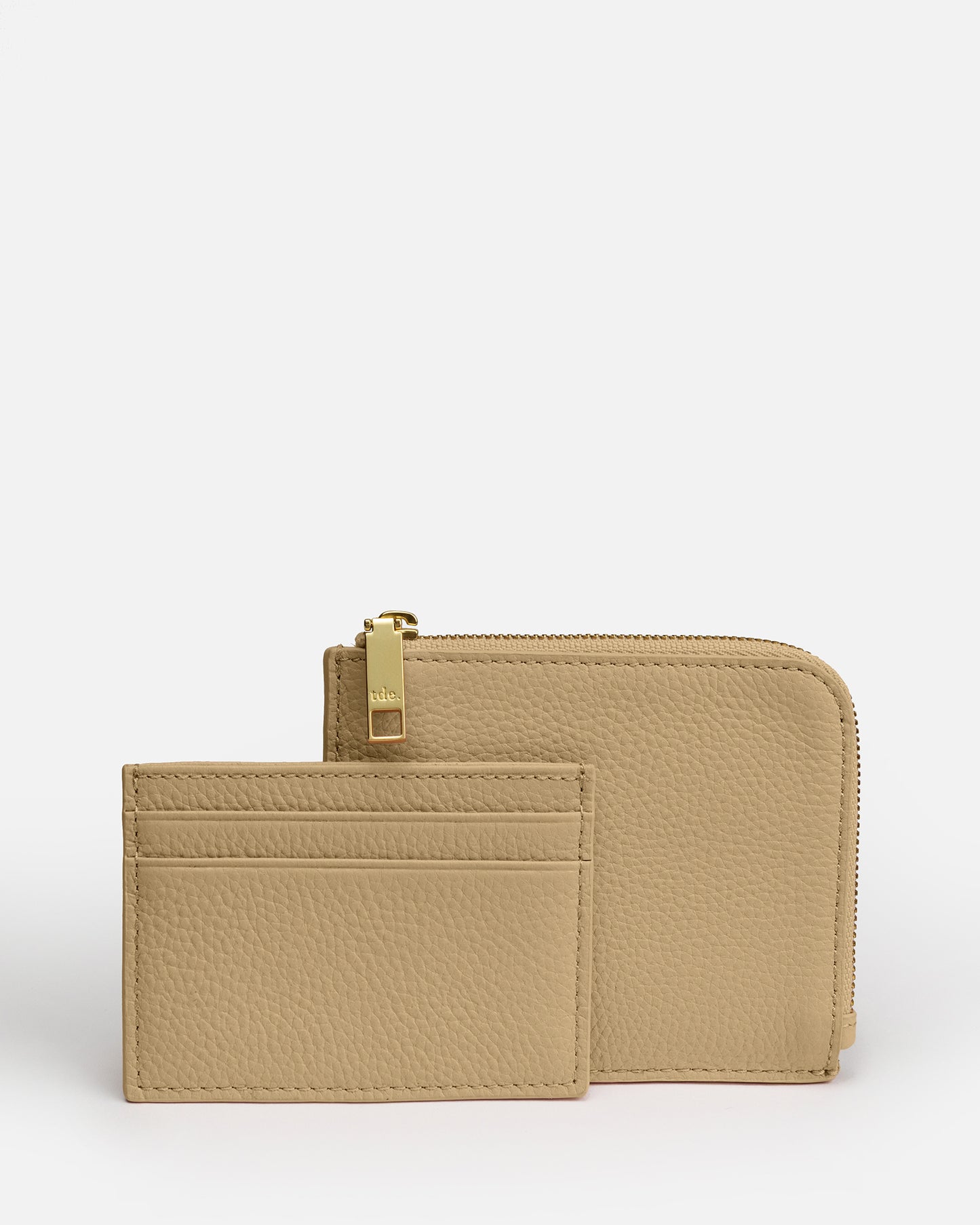 Olivia Wallet With Card Holder Sepia