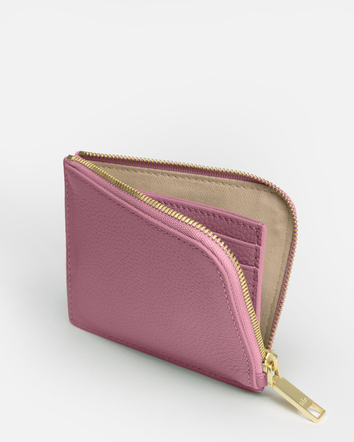 Olivia Wallet With Card Holder Musk Mauve