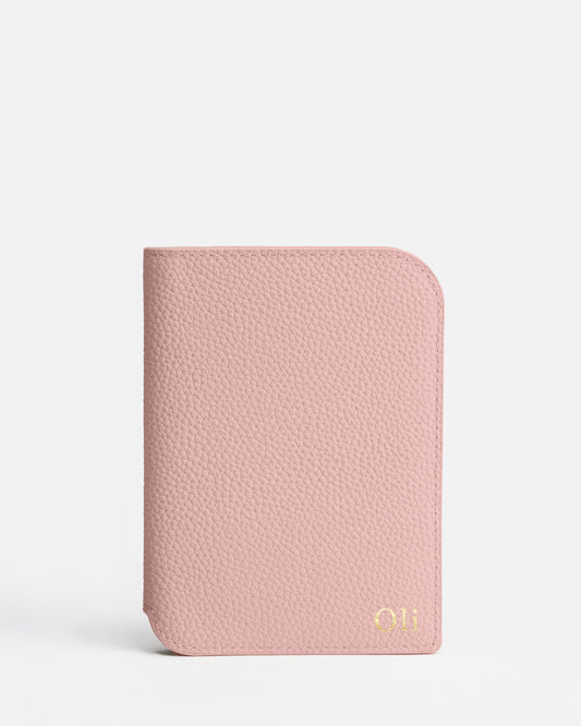 Olivia Passport Holder Soft Pink