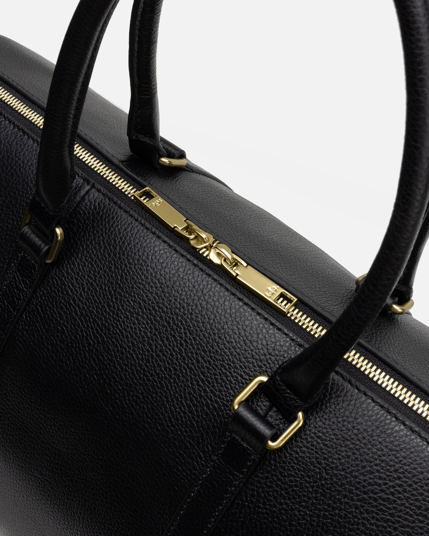 Jude Weekend Bag Small Black and Gold