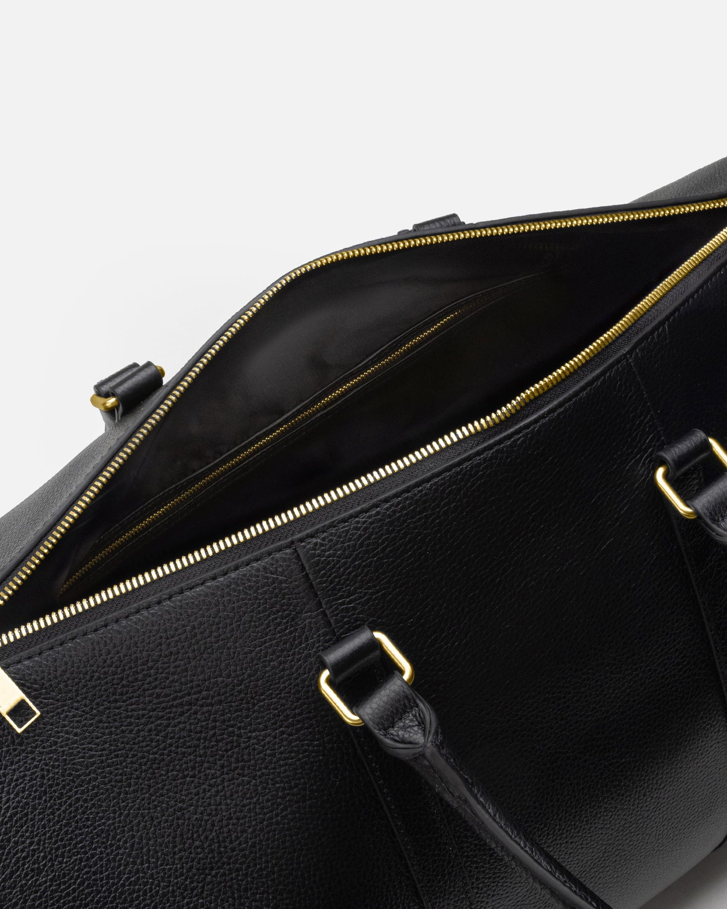Jude Weekend Bag Small Black and Gold