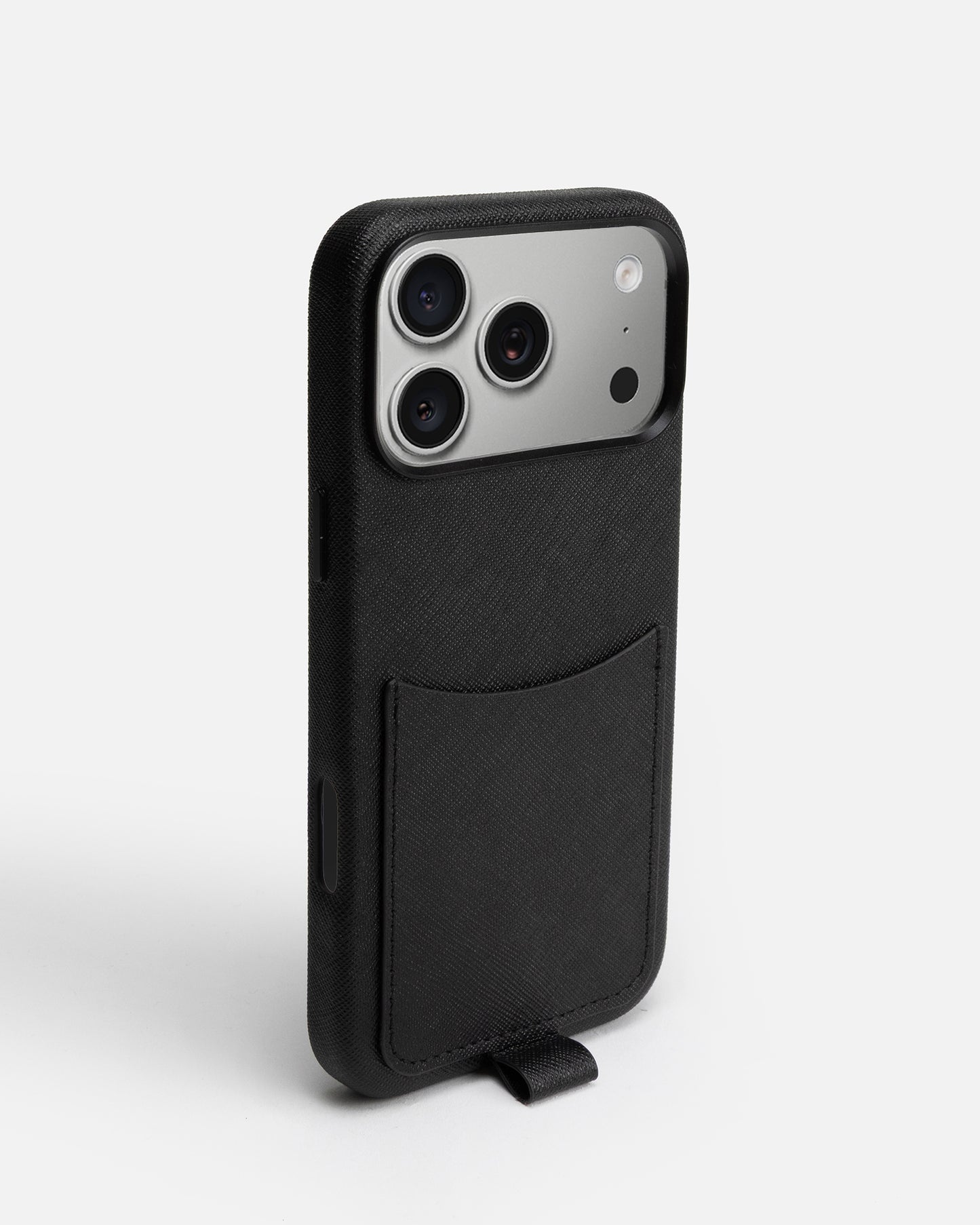 iPhone 17 Pro Max Case with Crossbody Strap Black