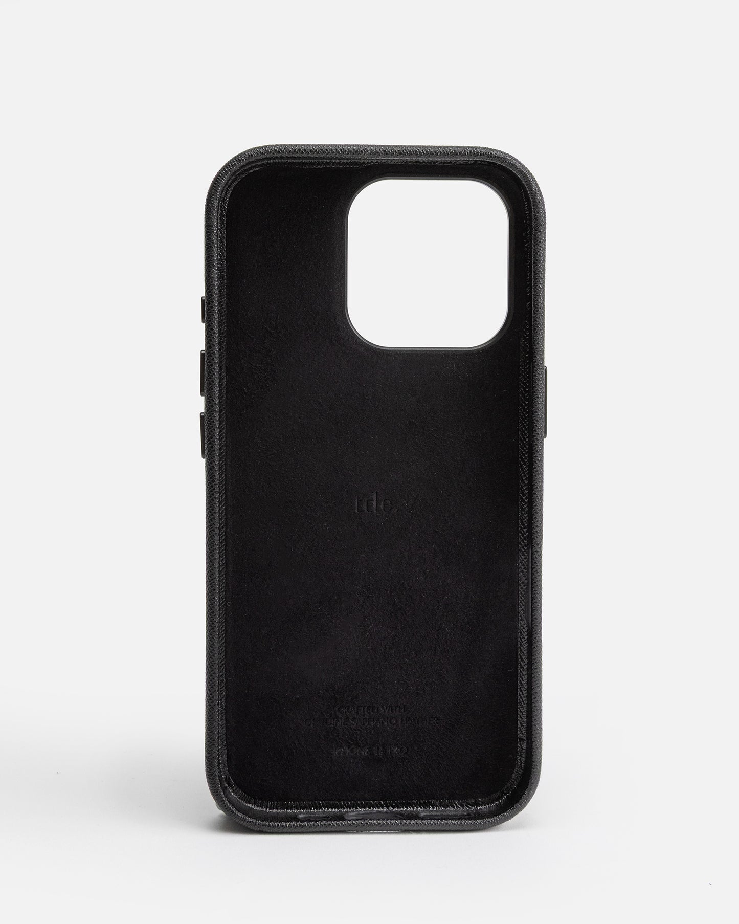 iPhone 16 Pro Case with Crossbody Strap Black