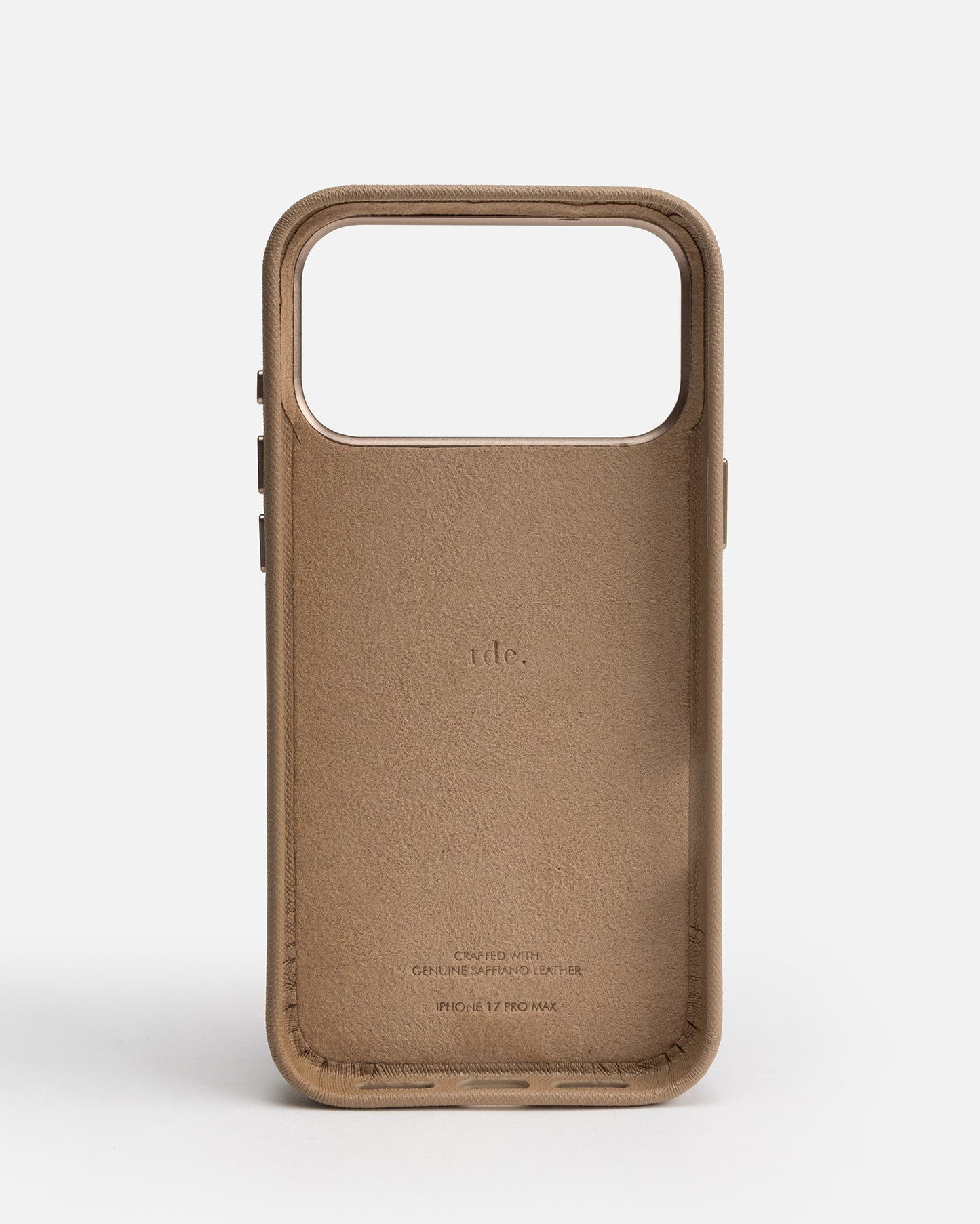 iPhone 17 Pro Max Case with Crossbody Strap Latte