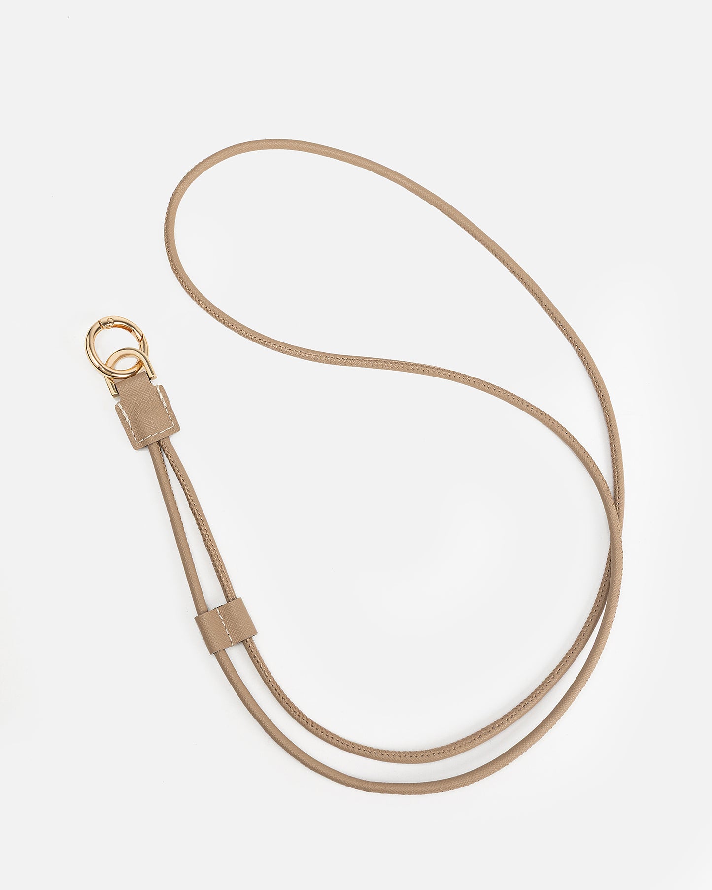 iPhone 16 Pro Case with Crossbody Strap Latte