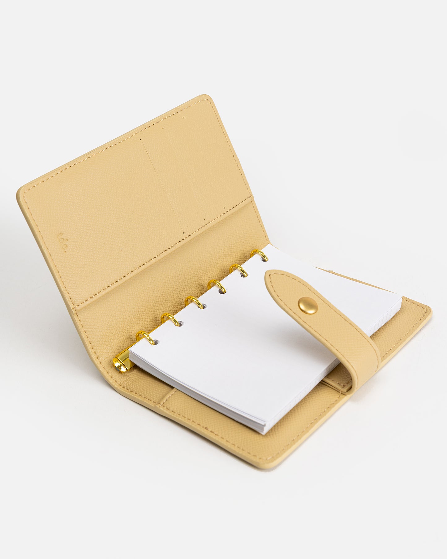 Essentials A6 Ring Binder Notebooks Sand