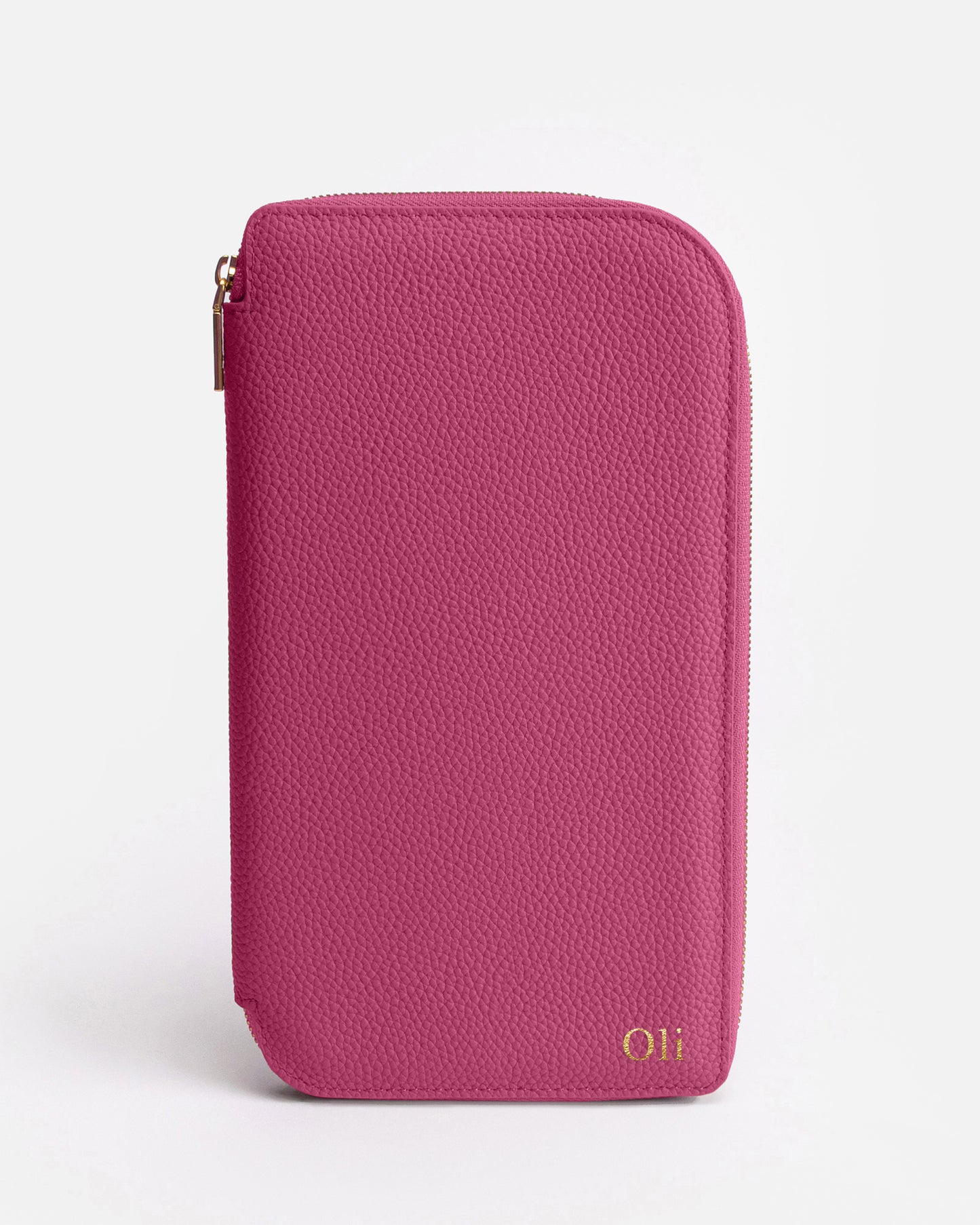 Olivia Family Travel Wallet Fushia