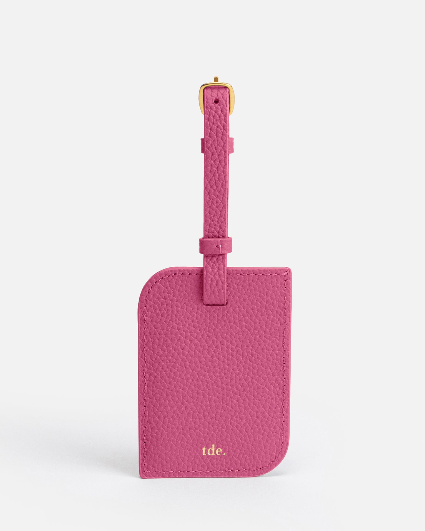 Olivia Luggage Tag Fushia
