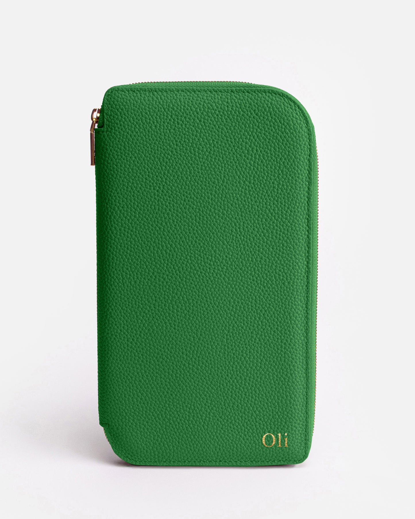 Olivia Family Travel Wallet Emerald