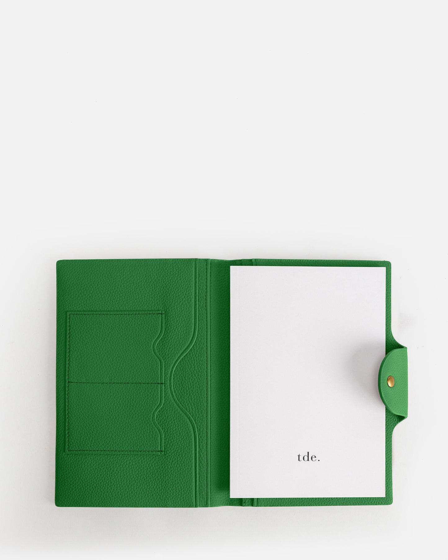 Olivia A5 Notebook Holder Emerald