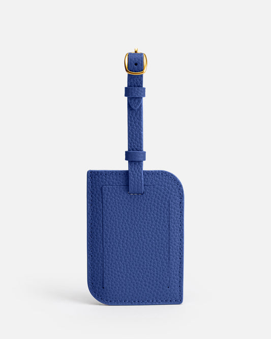 Olivia Luggage Tag Ocean Blue