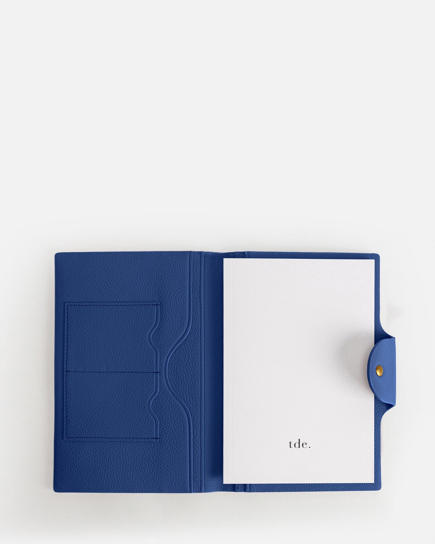 Olivia A5 Notebook Holder Ocean Blue