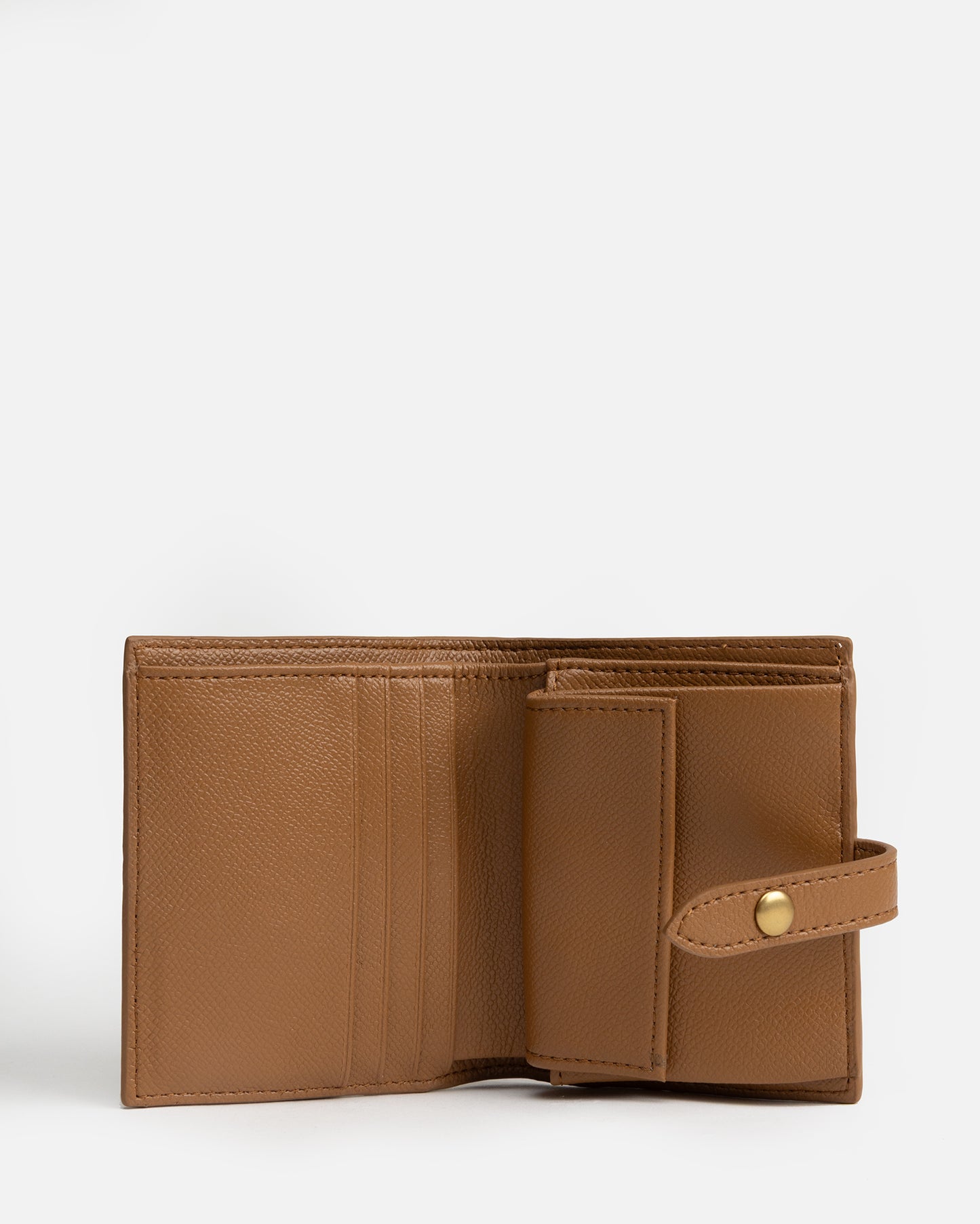 Essentials Tab Wallet Tan