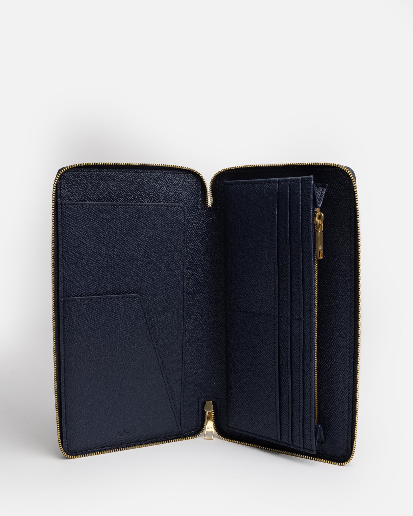 Essentials Zip Travel Wallet Navy