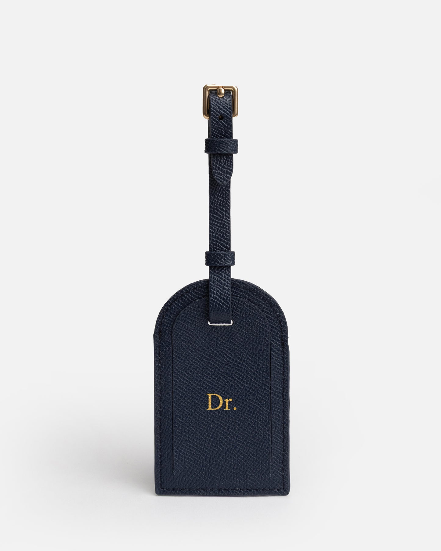 Essentials Square Luggage Tag Navy