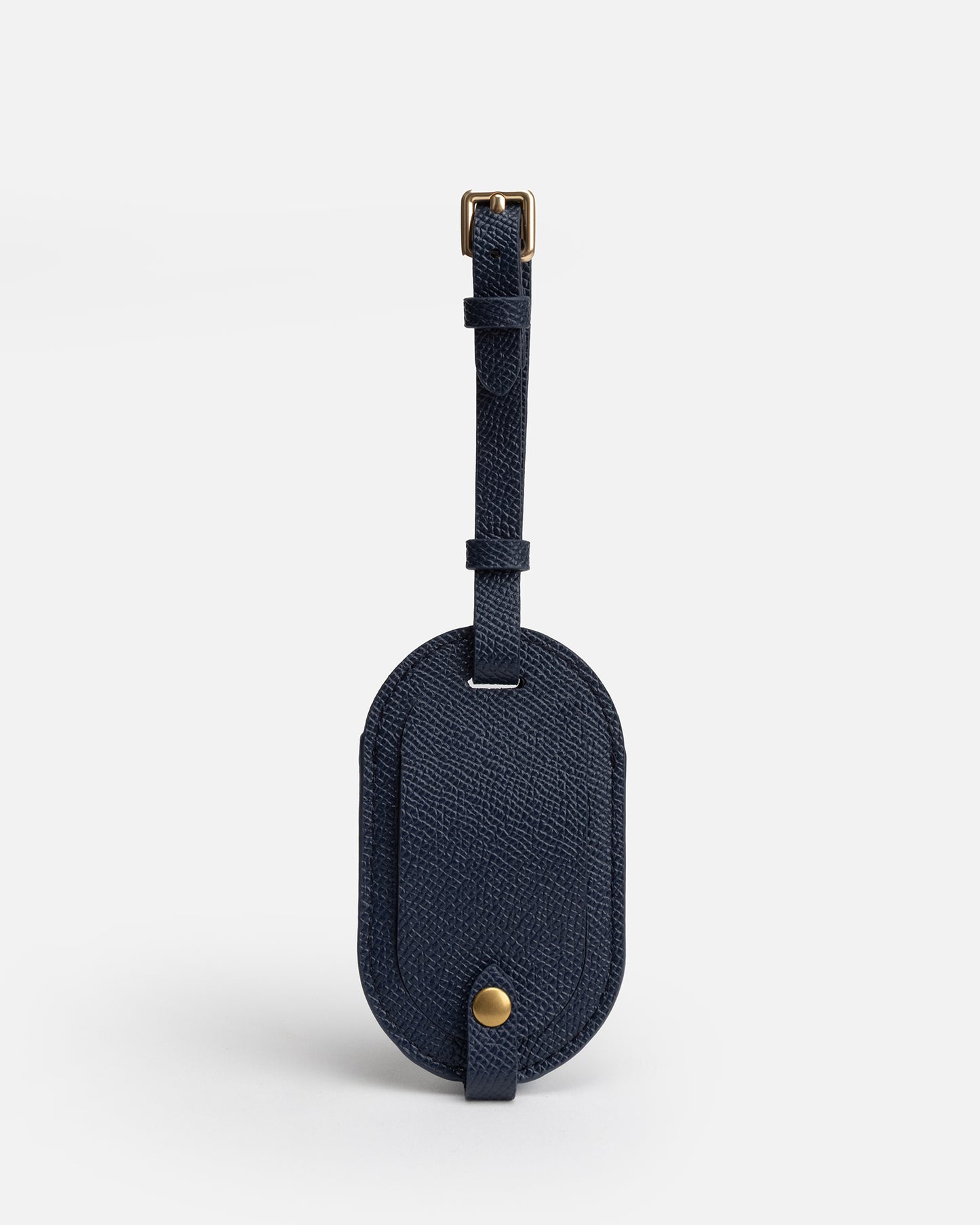 Essentials Round Luggage Tag Navy