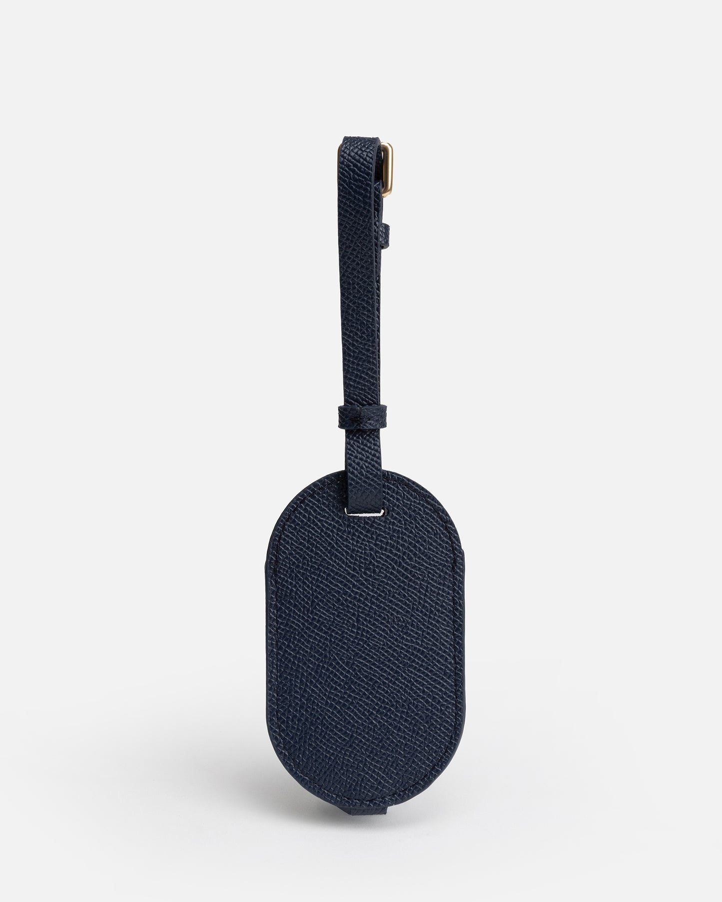 Essentials Round Luggage Tag Navy