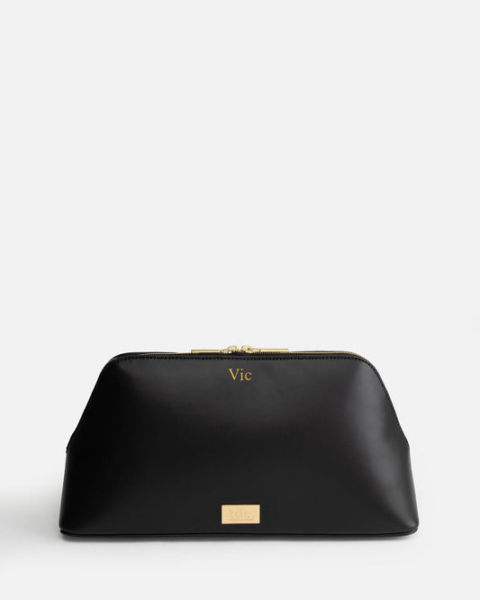 Zara Large Beauty Case Black