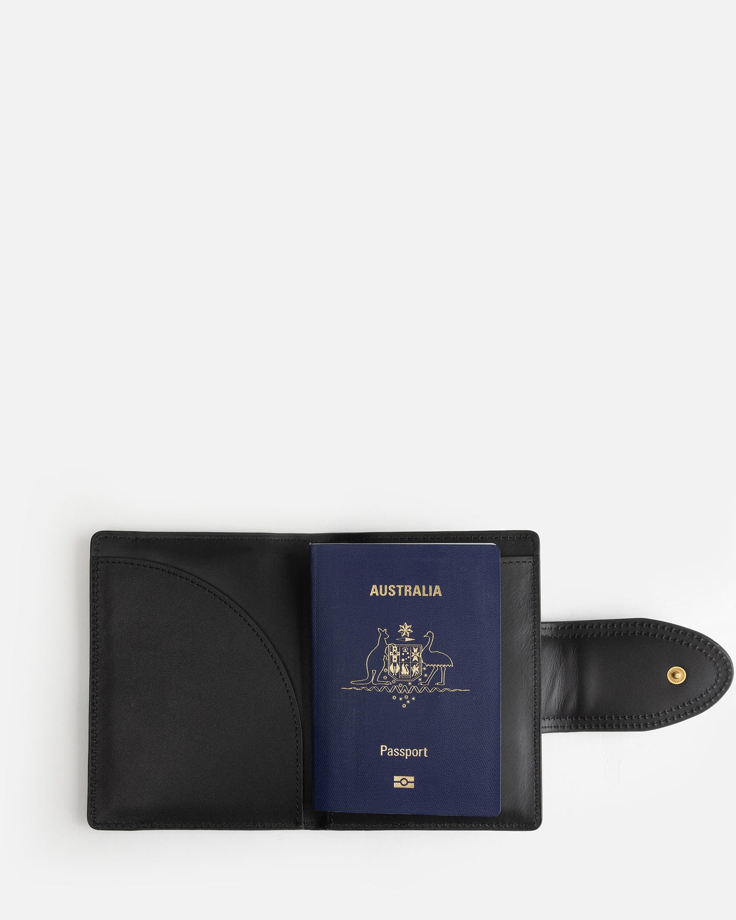 Zara Passport Holder Black