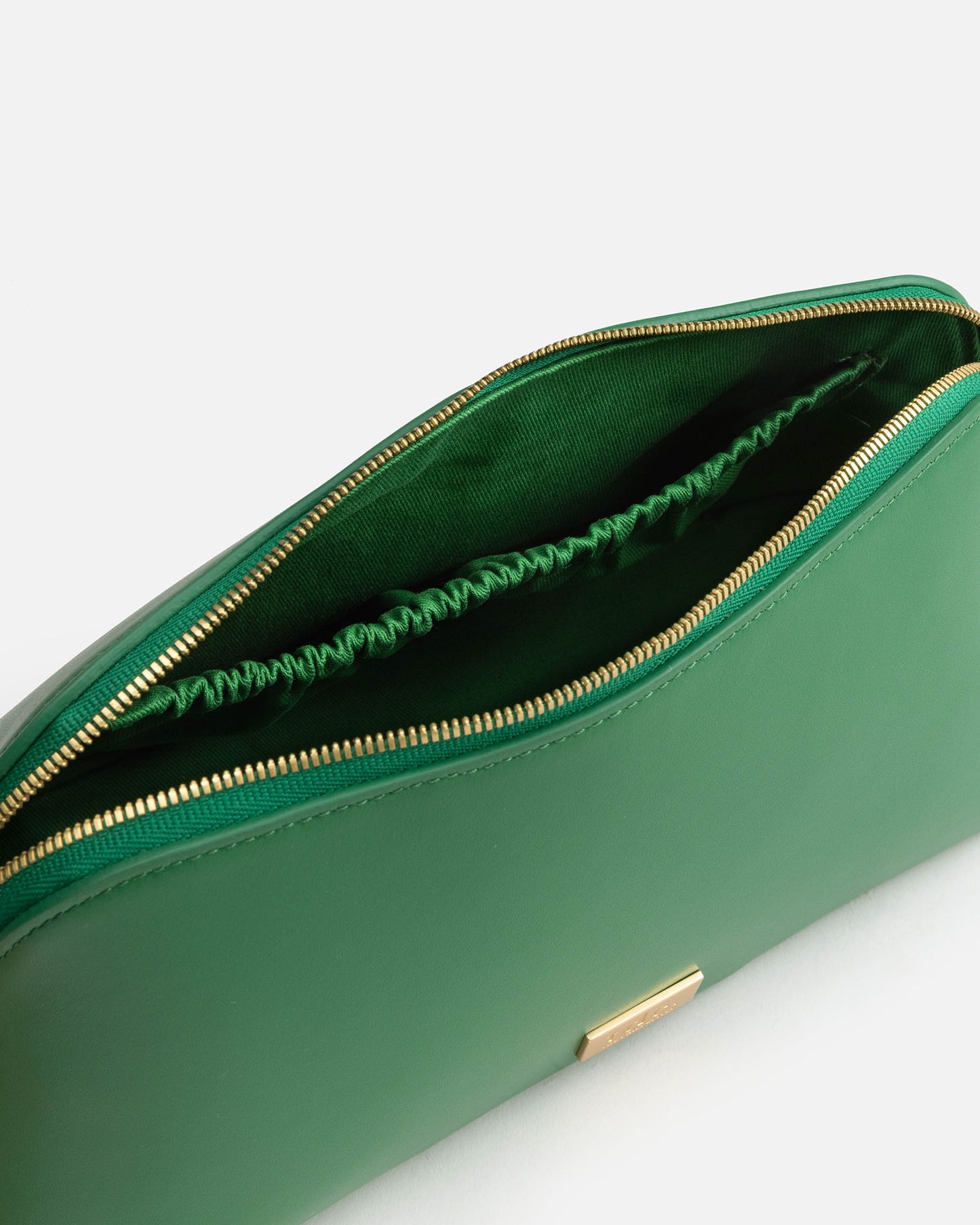 Zara Large Beauty Case Bold Green