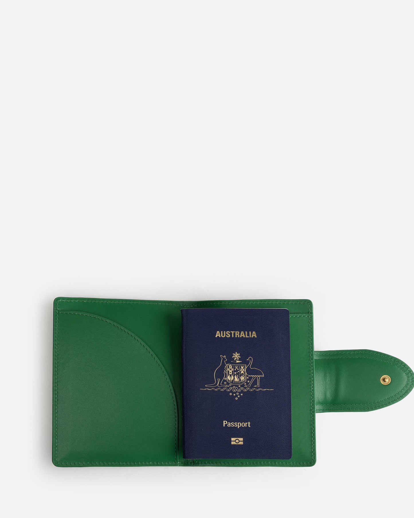 Zara Passport Holder Bold Green