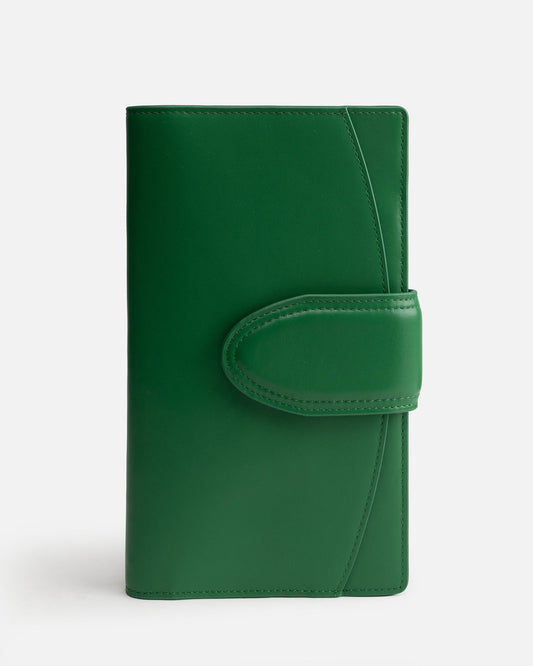 Zara Travel Wallet Bold Green