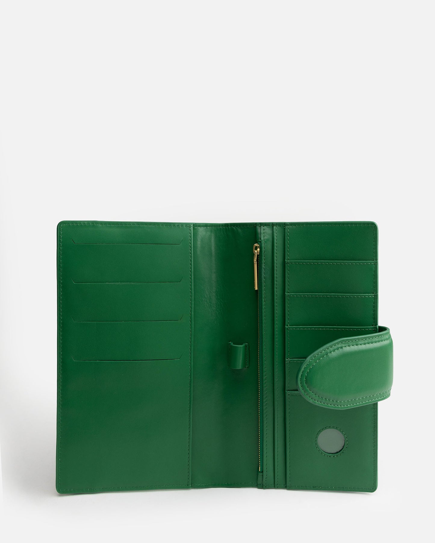 Zara Travel Wallet Bold Green