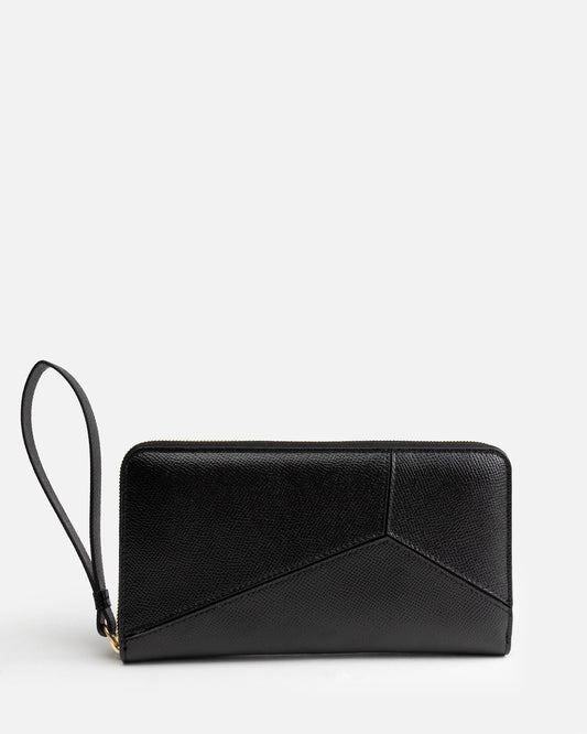 Frankie Zip Wallet Black