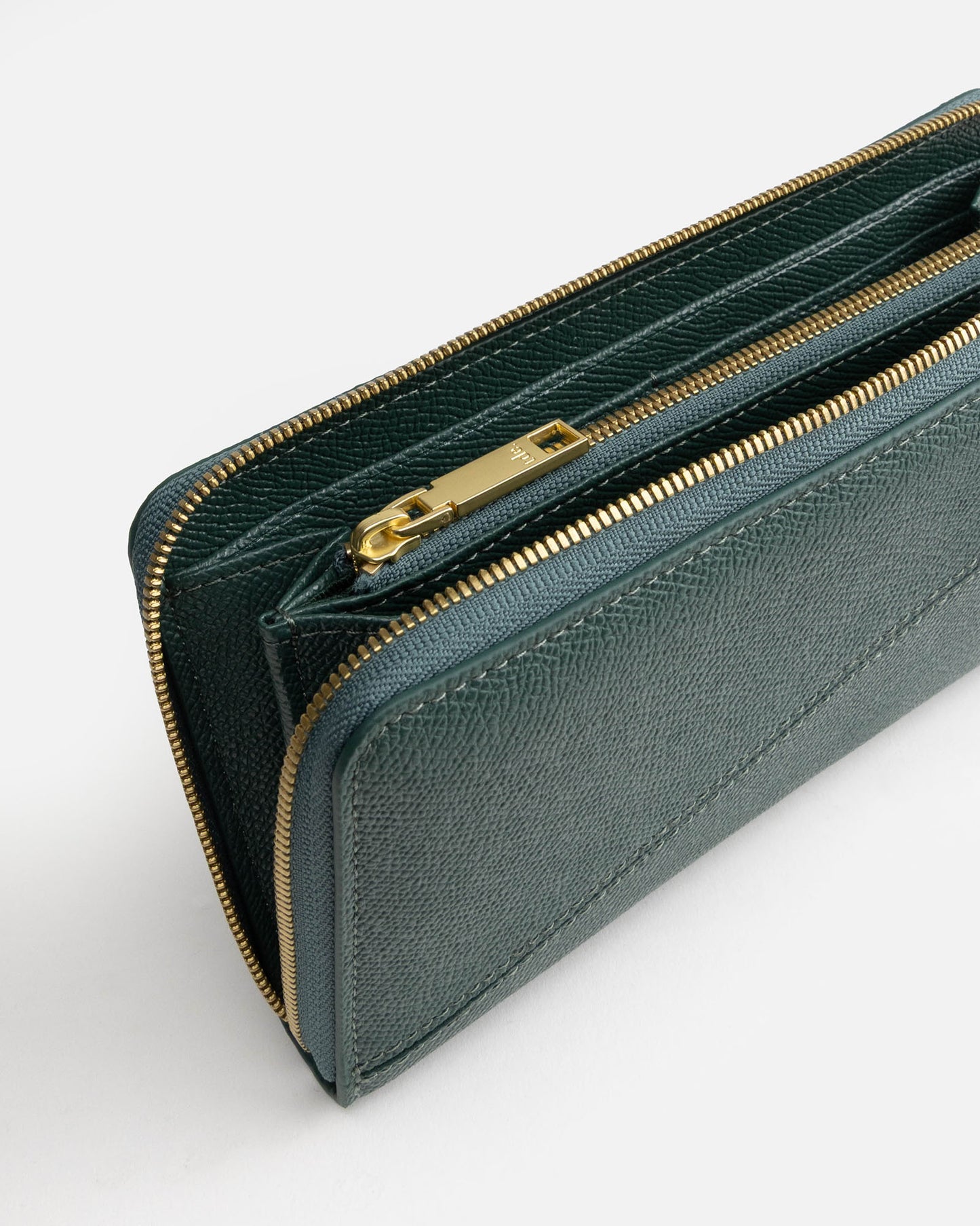 Frankie Zip Wallet Green