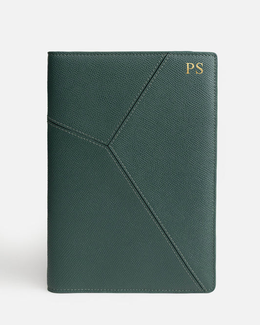 Frankie A5 Notebook Holder Green