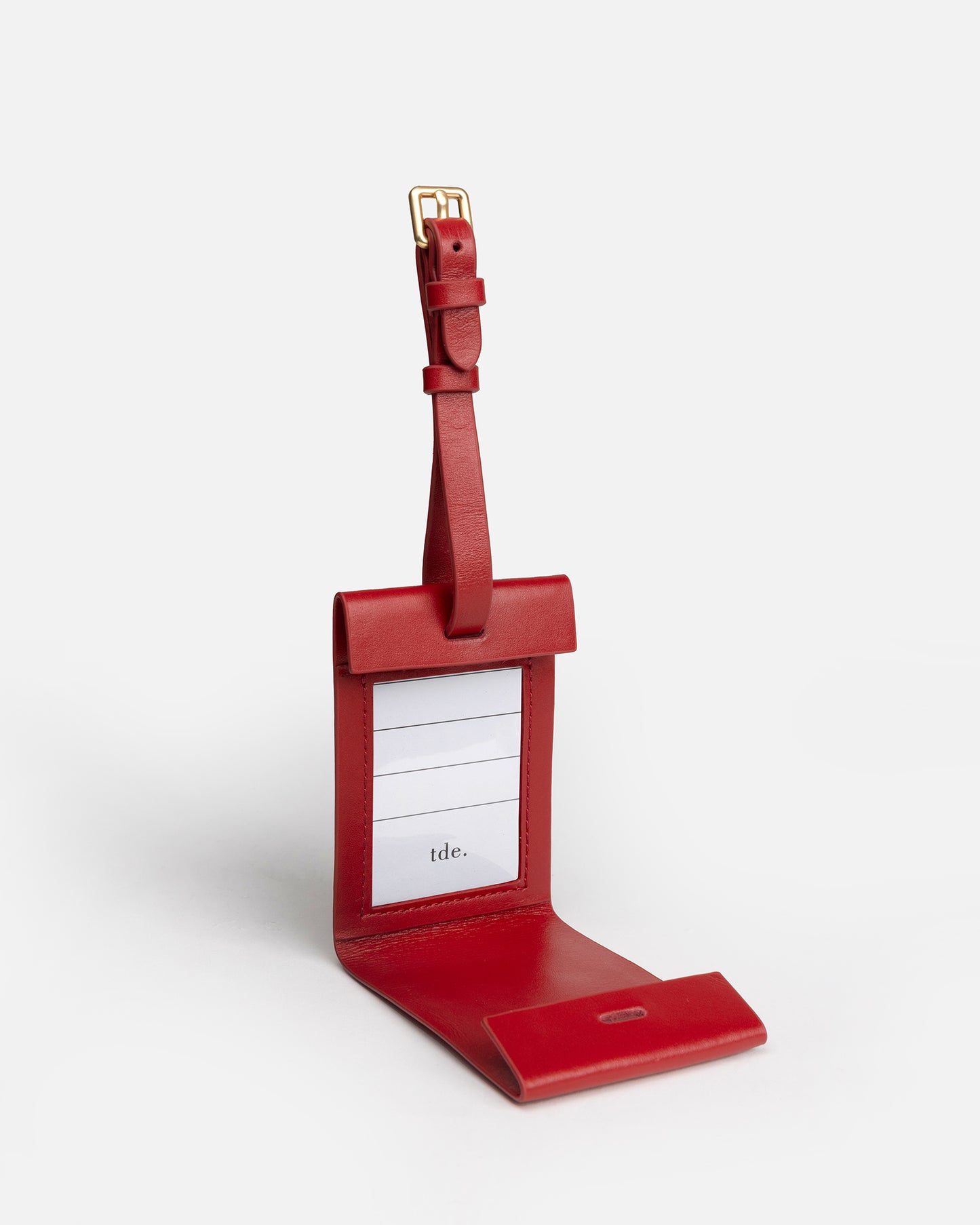 Remy Luggage Tag Red