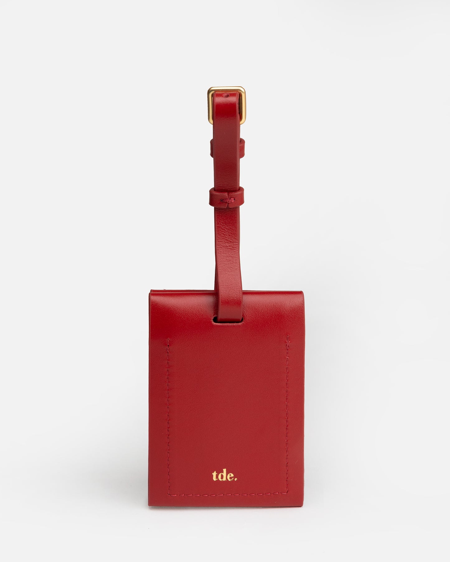 Remy Luggage Tag Red