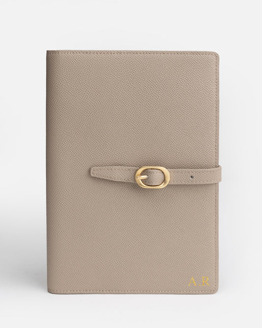 Aria A5 Notebook Holder Sepia