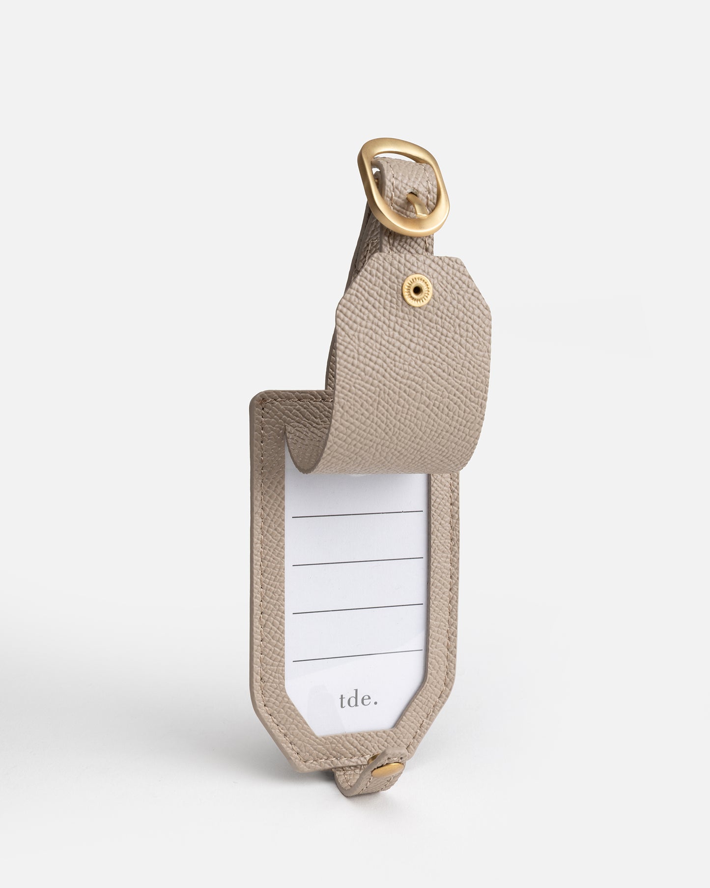 Aria Luggage Tag Sepia