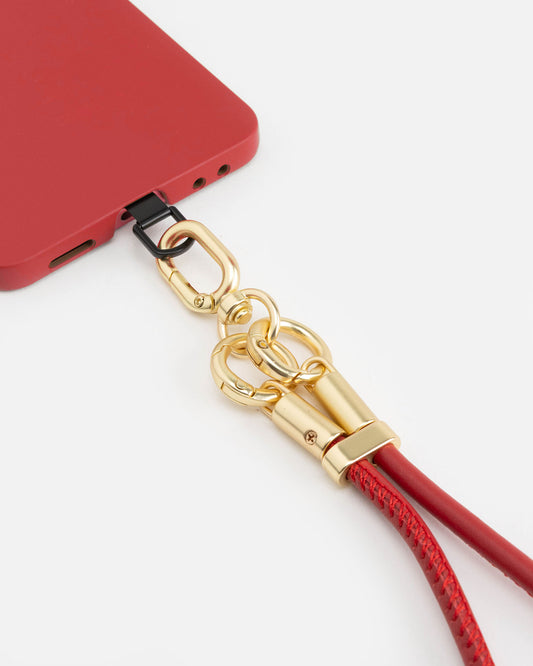 Phone Wristlet Red