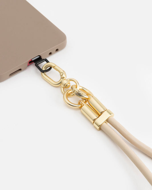 Phone Wristlet Cream