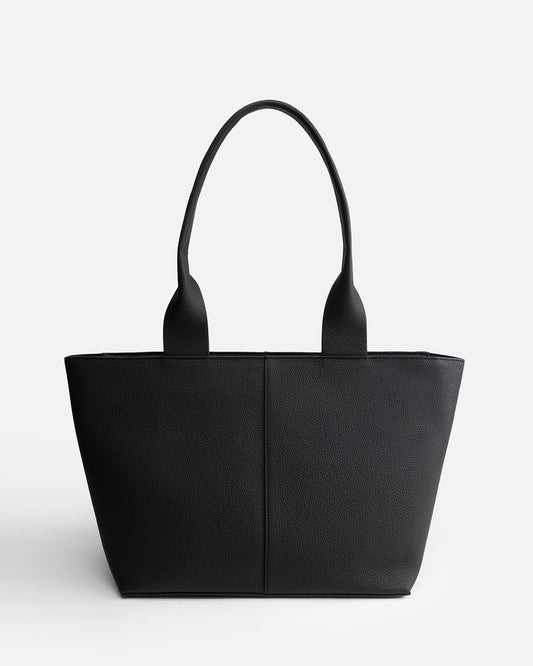 Olivia Shoulder Tote Black