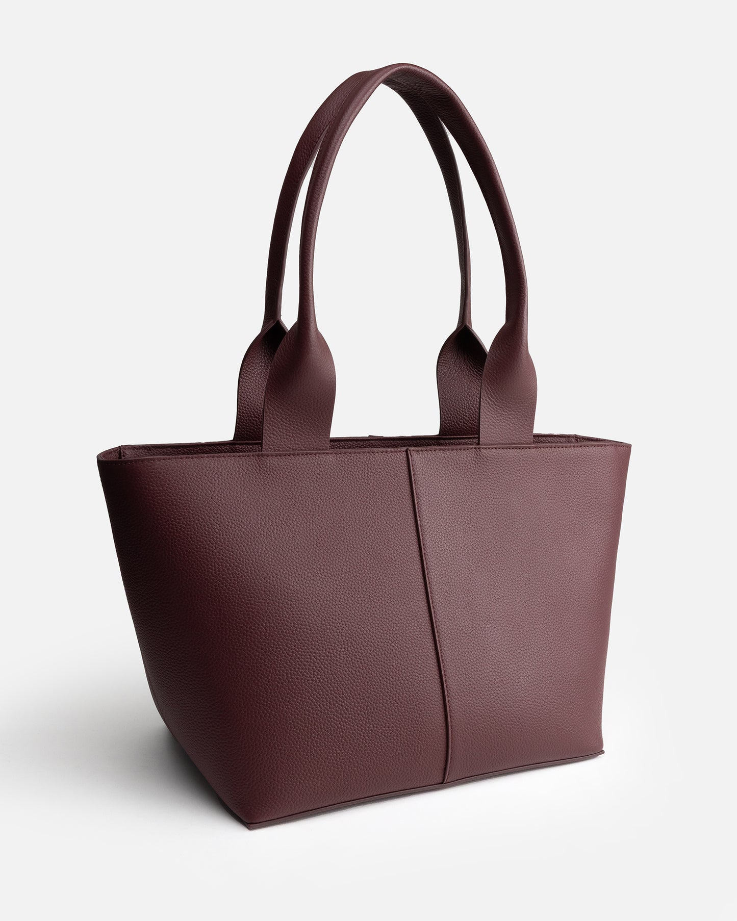 Olivia Shoulder Tote Burgundy