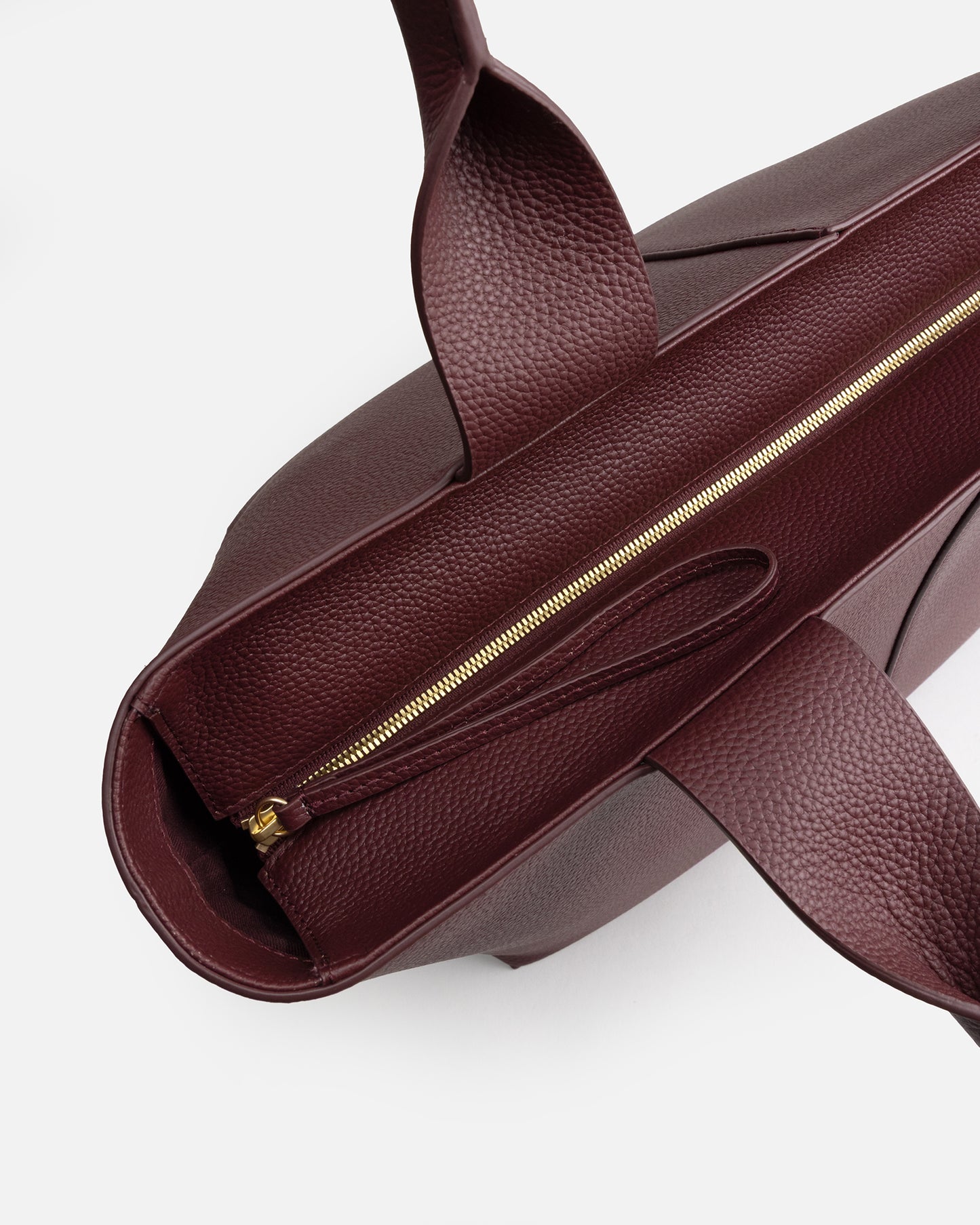 Olivia Shoulder Tote Burgundy