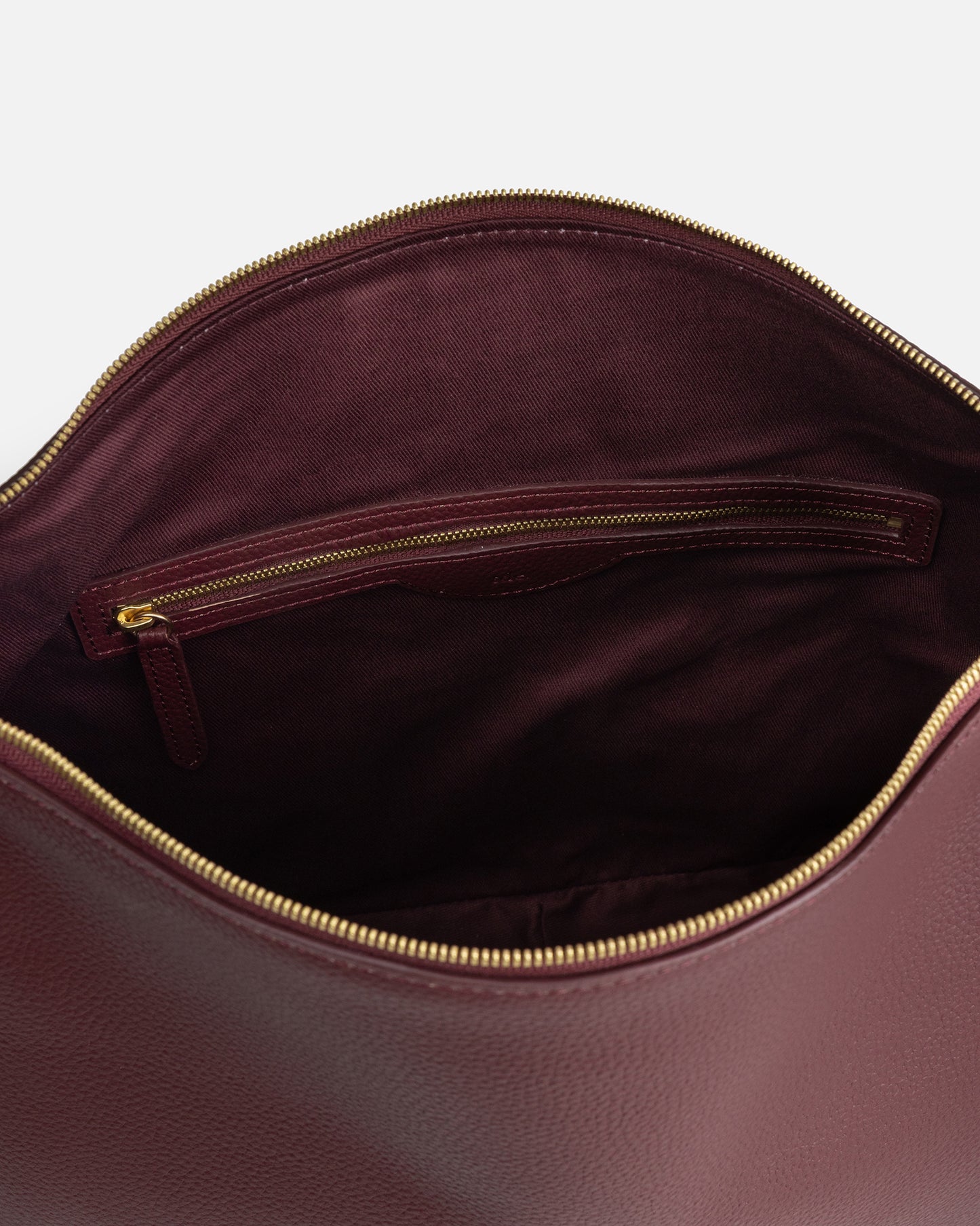 Olivia Large Hobo Burgundy