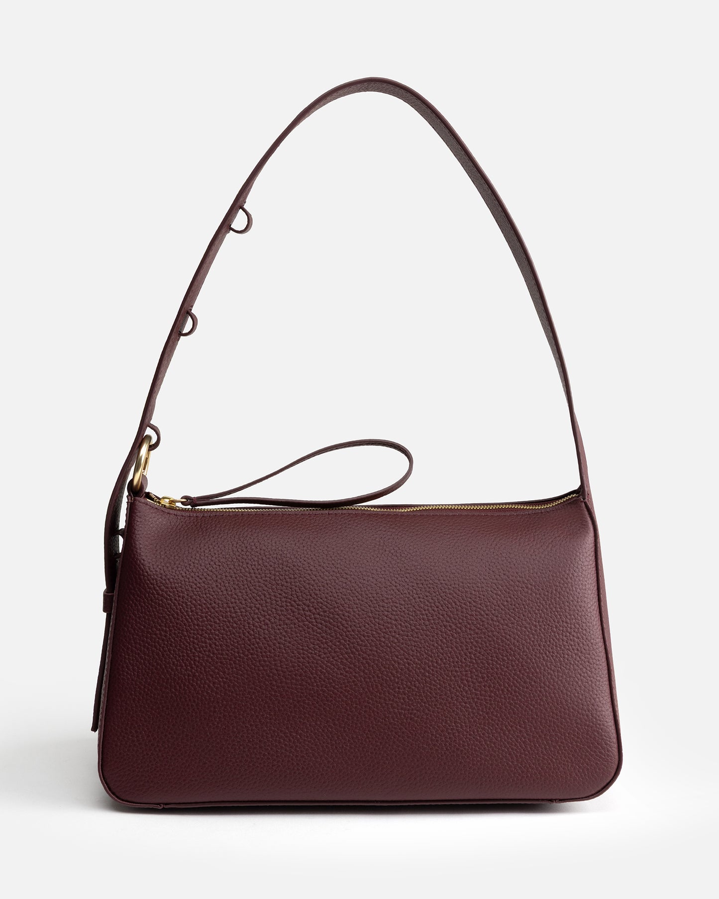 Olivia Small Hobo Burgundy