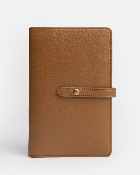 Essentials Flat Travel Wallet Tan