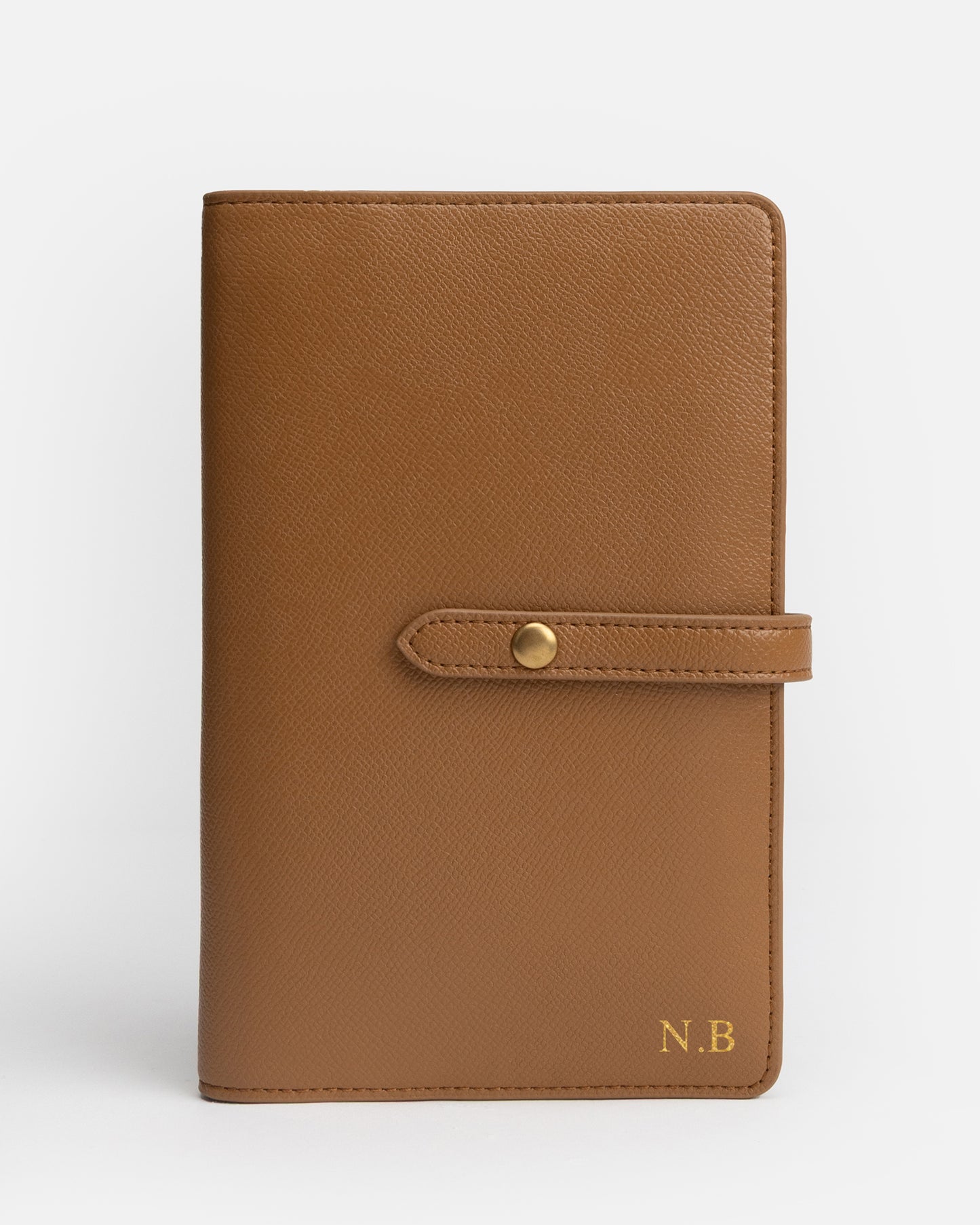 Essentials Flat Travel Wallet Tan